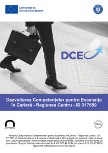 Despre proiectul „Dezvoltarea Competențelor pentru Excelența în Carieră – Regiunea Centru”